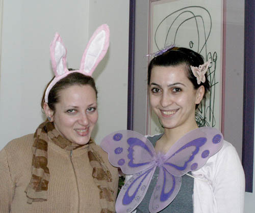 Monika HASE und Selma SCHMETTERLING
