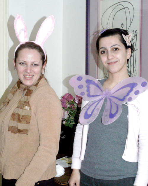 Monika HASE und Selma SCHMETTERLING