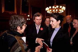 Überreichung des goldenen Ehrenzeichens für Verdienste um das Land Wien an Rotraud PERNER am 22. Februar 2010